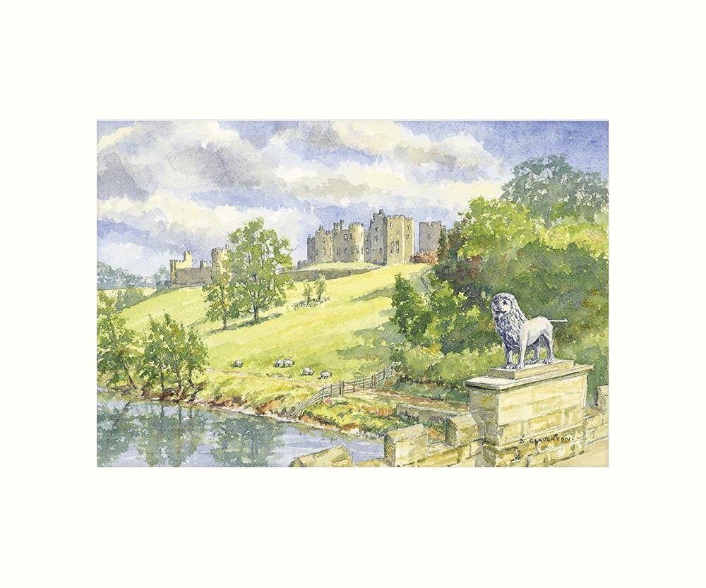 Alnwick Castle Art Print | Cardtoons Publications