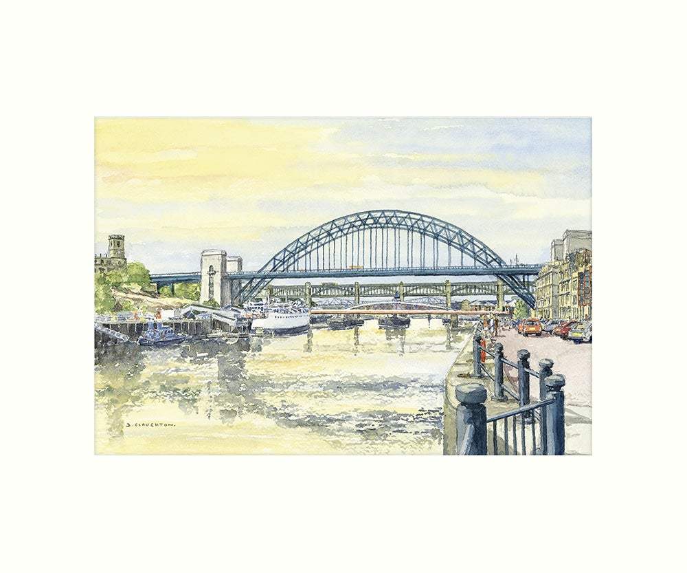 Newcastle art print - Cardtoons Publications