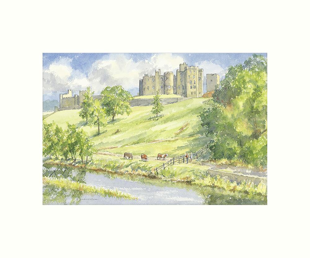 Alnwick Castle Art Print | Cardtoons Publications