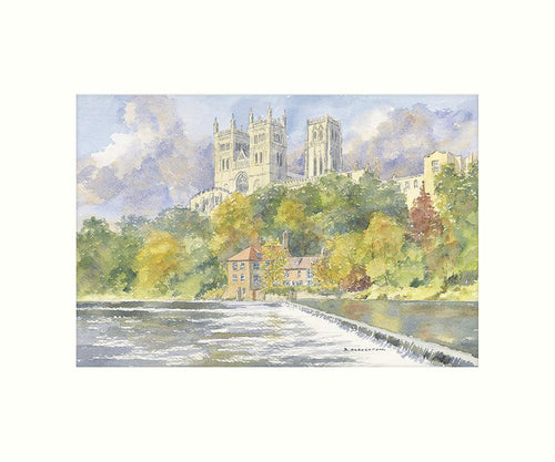 Durham Cathedral art print | Cardtoons Publications