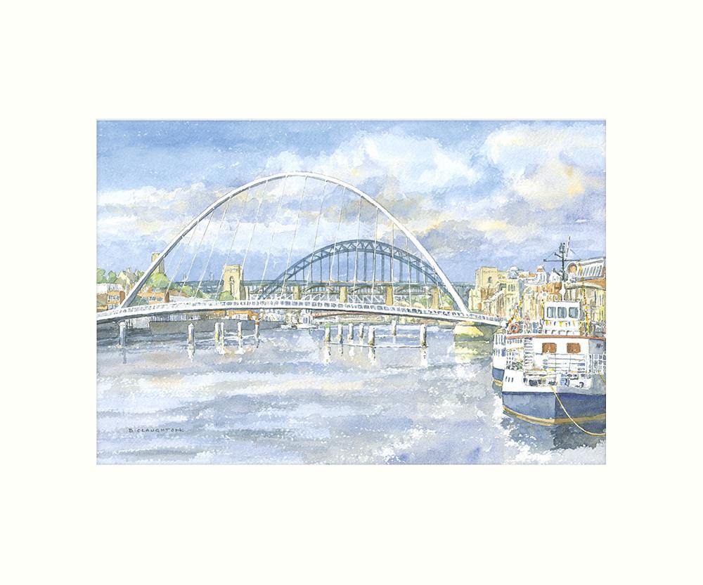 Gateshead art print | Cardtoons Publications