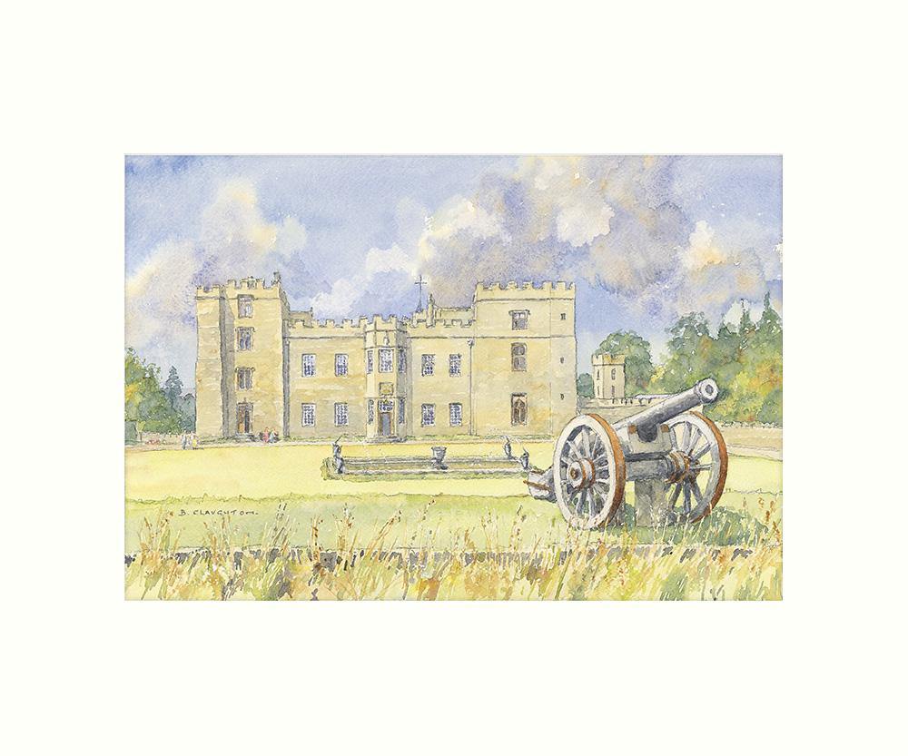 Chillingham Castle art print | Cardtoons Publications