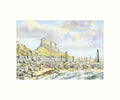 Lindisfarne Castle art print - Cardtoons Publications