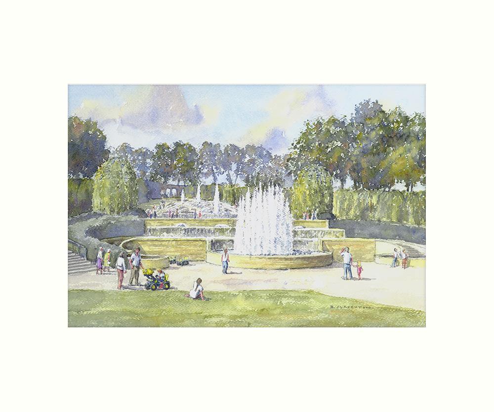 Alnwick Garden Art Print | Cardtoons Publications