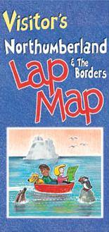 Northumberland Visitors Lap Map | Cardtoons Publications