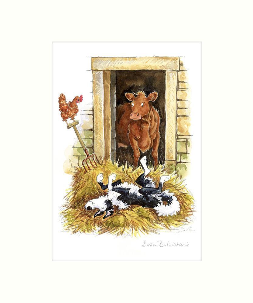"It's A Dogs Life" Art Print | Cardtoons Publications
