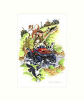 "Splish, Splash, Splosh..." Art Print | Cardtoons Publications
