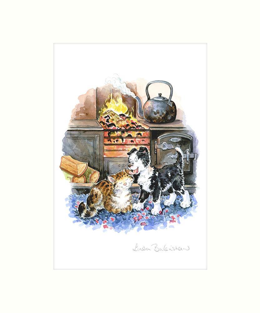 "Best Friends" Art Print | Cardtoons Publications