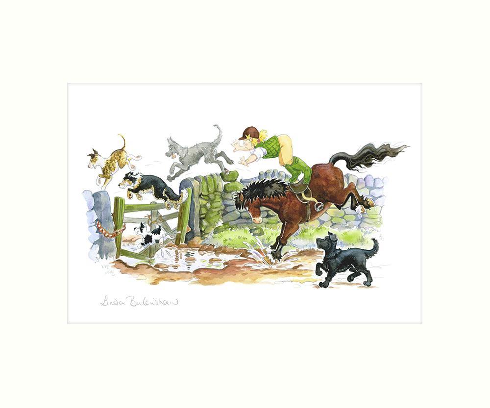 "Steady Boy" Art Print | Cardtoons Publications