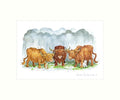 "Taking Cover" Art Print | Cardtoons Publications