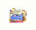 "Counting Sheep" Art Print | Cardtoons Publications