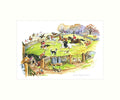 "The Hunt" Art Print | Cardtoons Publications