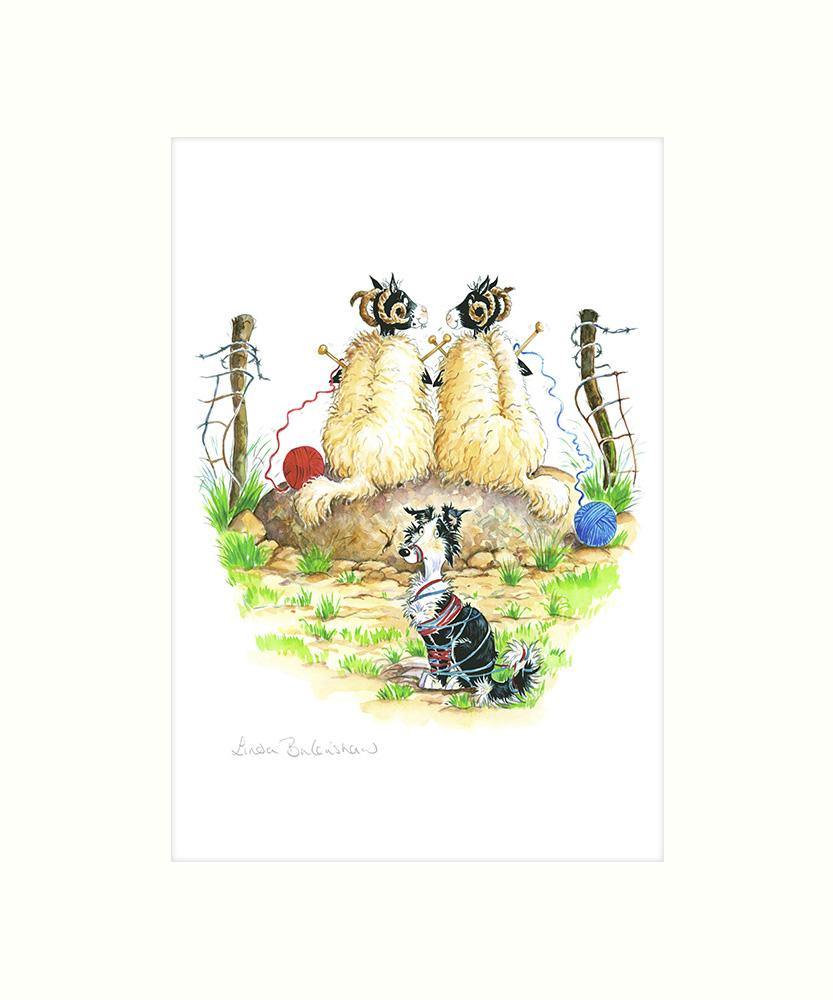 "All Wound Up" Art Print | Cardtoons Publications