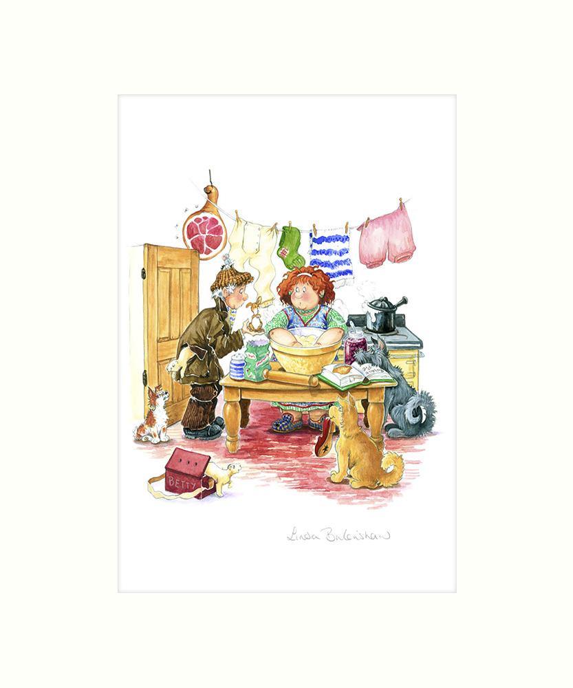 "Rabbit Pie" Art Print | Cardtoons Publications