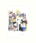 "Next Please" Art Print | Cardtoons Publications
