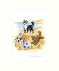 "Football Fun" Art Print | Cardtoons Publications