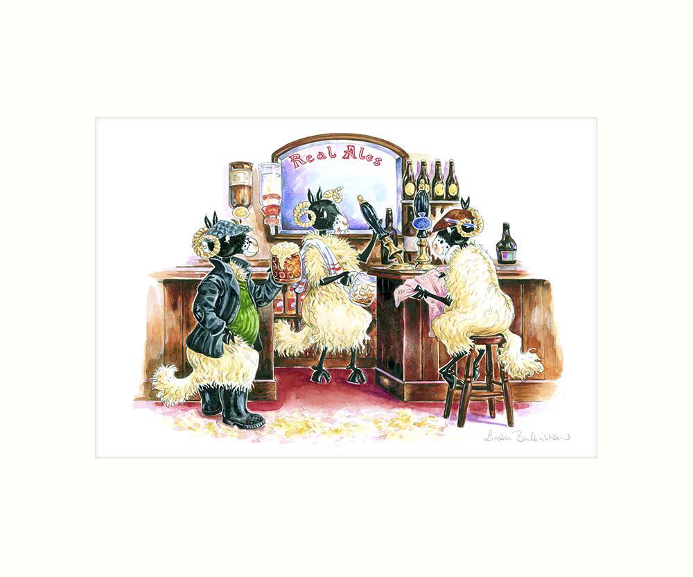"Cheers" Art Print | Cardtoons Publications