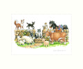 "On The Farm" Art Print | Cardtoons Publications