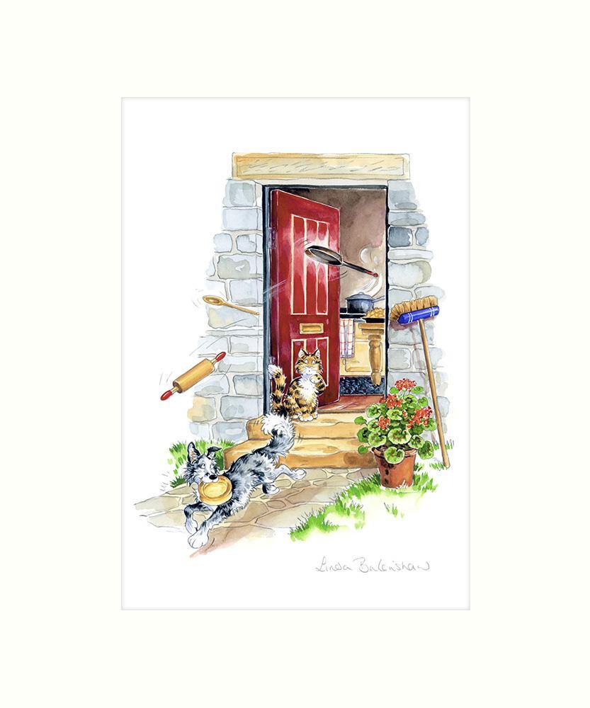 "Sunday Lunch" Art Print | Cardtoons Publications