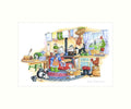 "Country Kitchen" Art Print | Cardtoons Publications