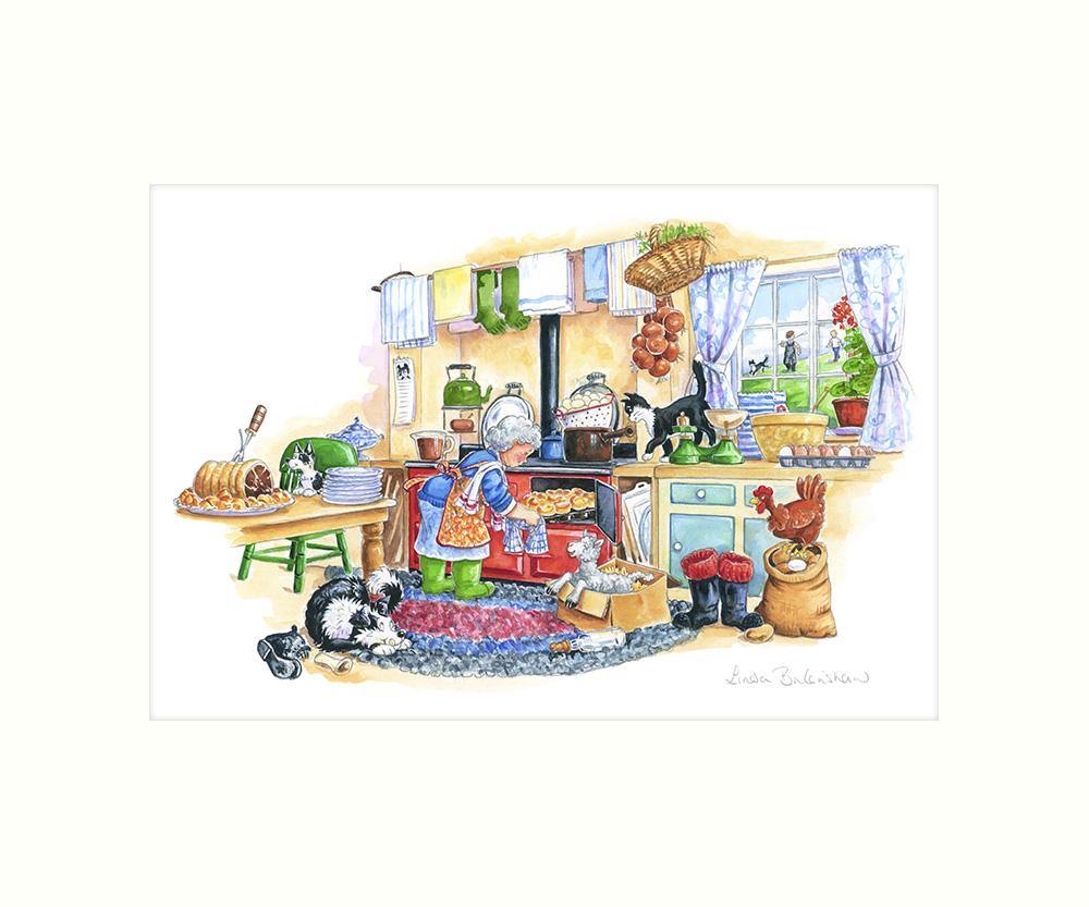 "Country Kitchen" Art Print | Cardtoons Publications
