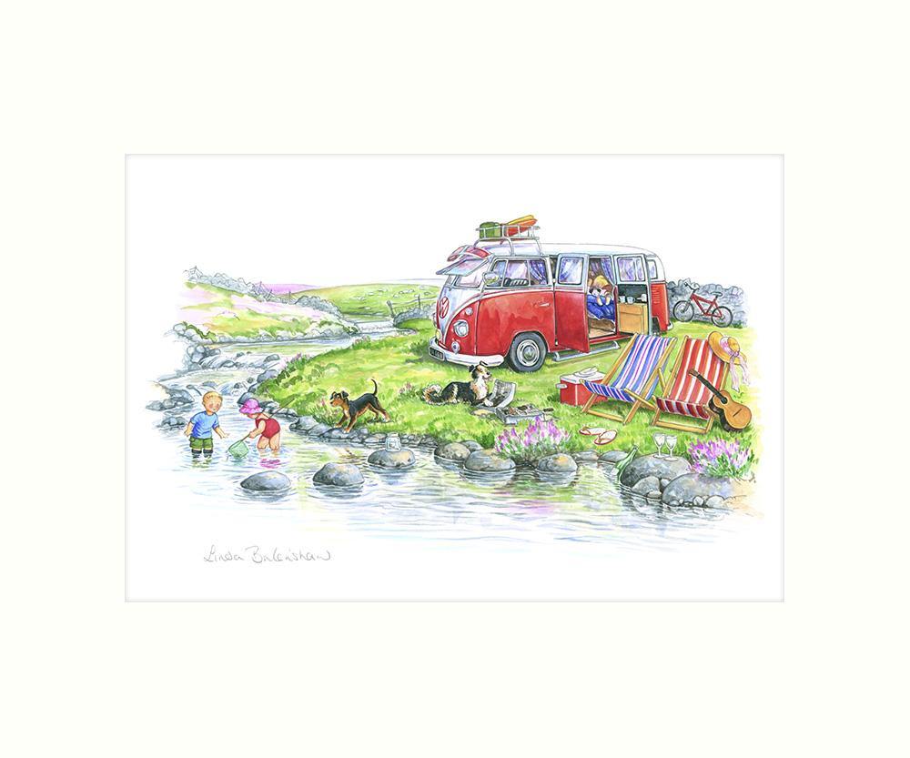 "Lazy Days" Art Print | Cardtoons Publications