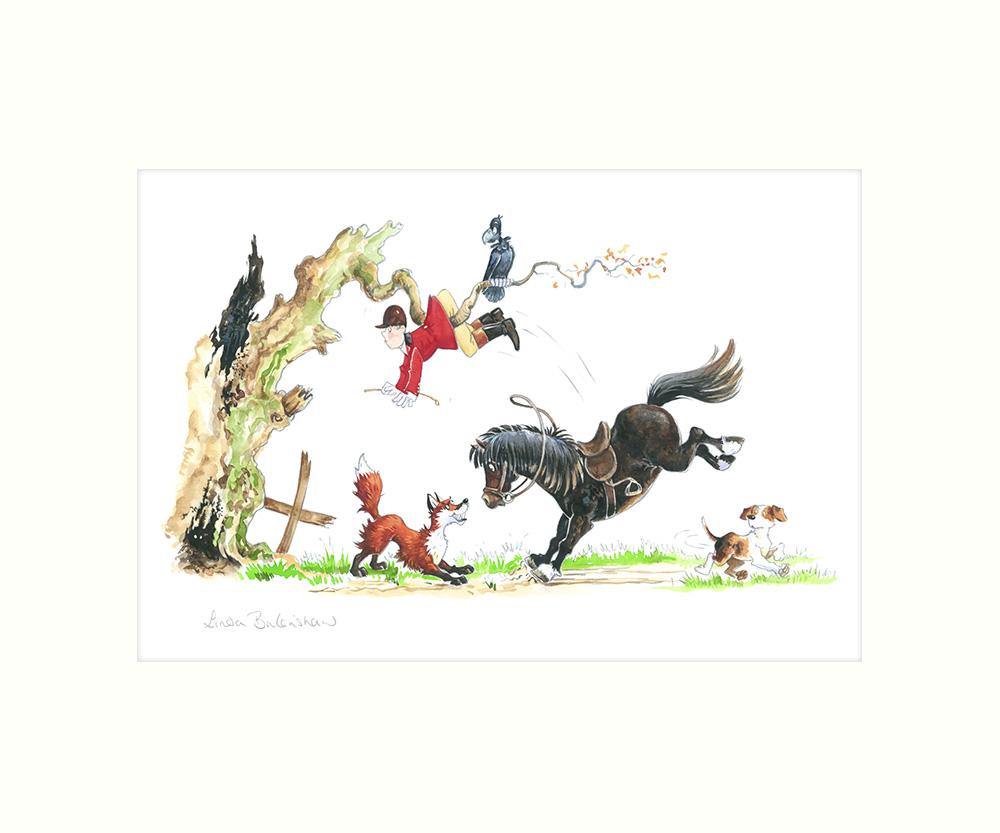 "Tally-Ho" Art Print | Cardtoons Publications