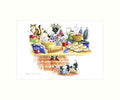 "Woolly Bake Off" Art Print | Cardtoons Publications