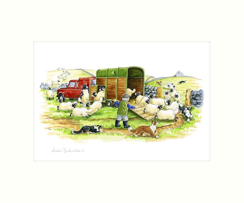 "In And Out" Art Print | Cardtoons Publications