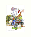 "Goat Havoc" Art Print | Cardtoons Publications