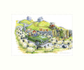"Penned In" Art Print | Cardtoons Publications
