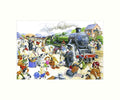 "Steam Special" Art Print | Cardtoons Publications
