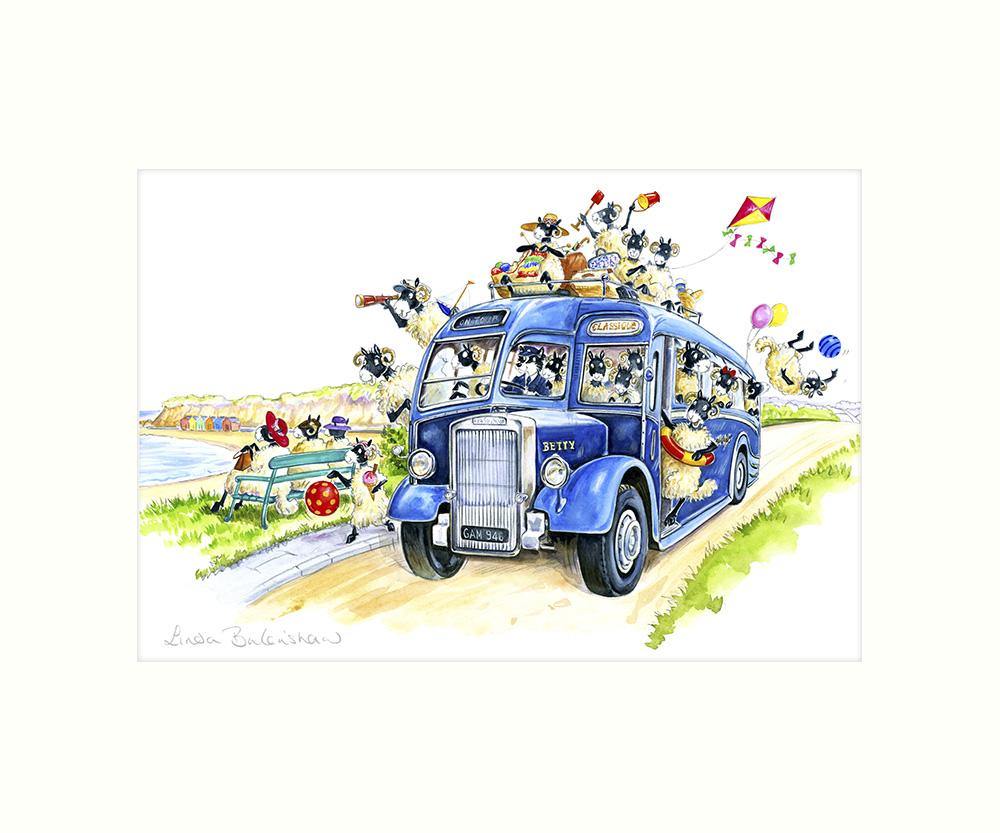 "On Tour" Art Print | Cardtoons Publications