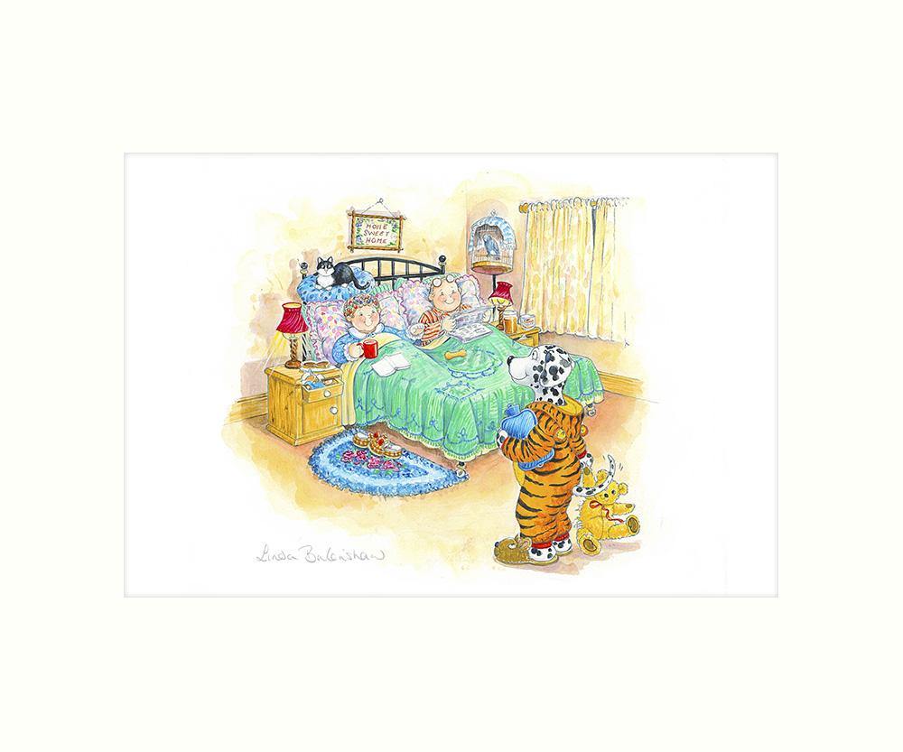 "Spots To Stripes" Art Print | Cardtoons Publications