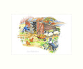 "Kicking Out Time" Art Print | Cardtoons Publications