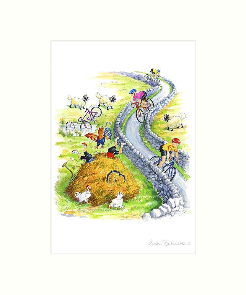 "On And Off Roading" Art Print | Cardtoons Publications