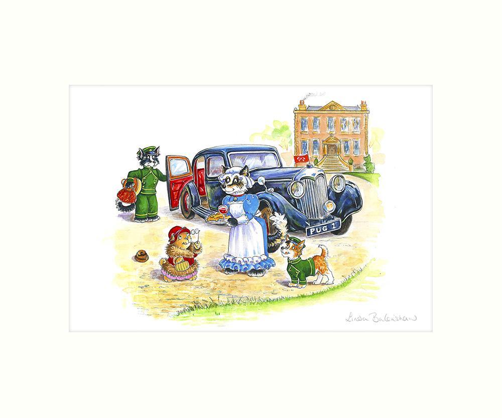 "The Country Pile" Art Print | Cardtoons Publications