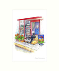 "Paper Boy" Art Print | Cardtoons Publications