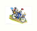 "Dogs Best Friend" Art Print | Cardtoons Publications
