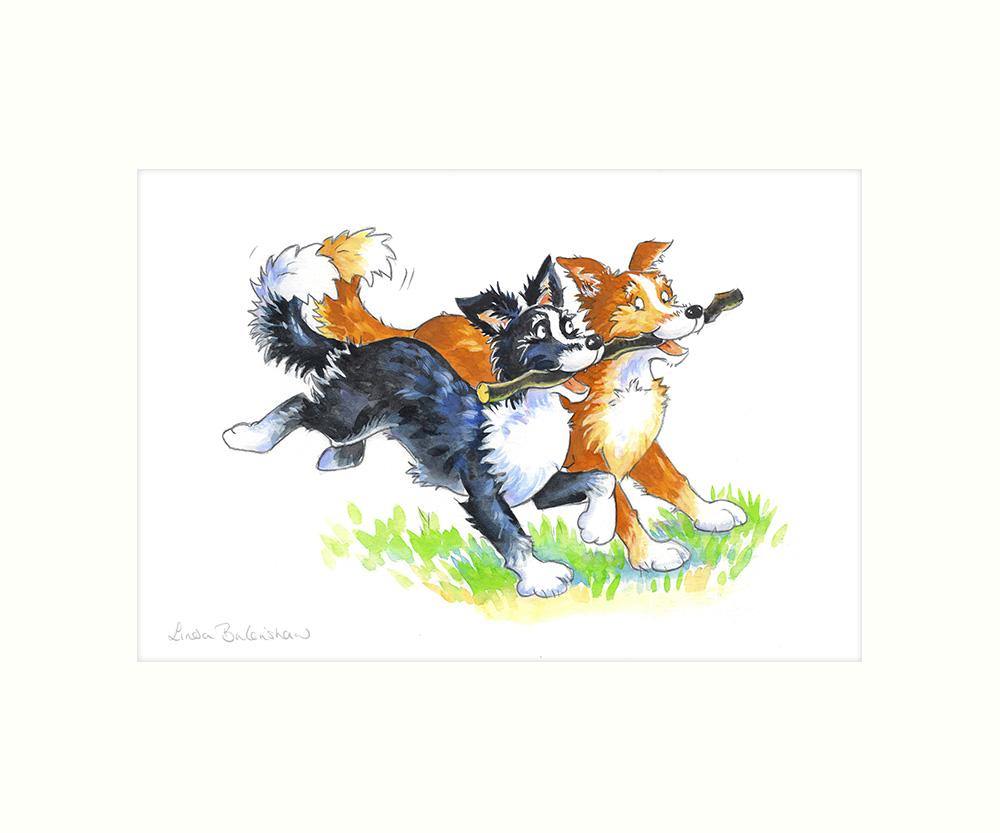 "Friends Stick Together" Art Print | Cardtoons Publications