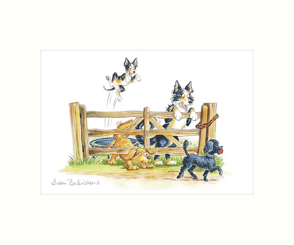 "Spring Loaded" Art Print | Cardtoons Publications