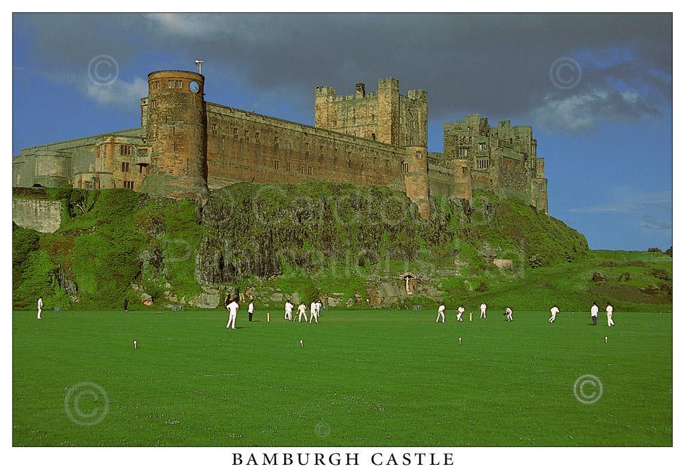 Bamburgh Castle Postcard | Cardtoons Publications