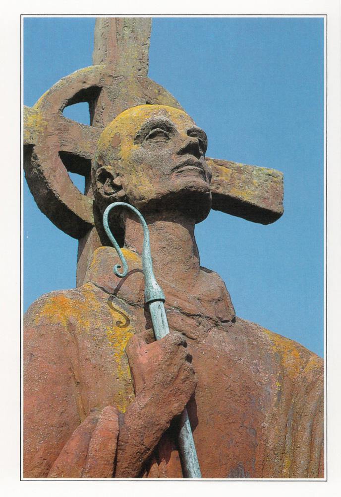 St Aidan Lindisfarne postcard | Cardtoons Publications