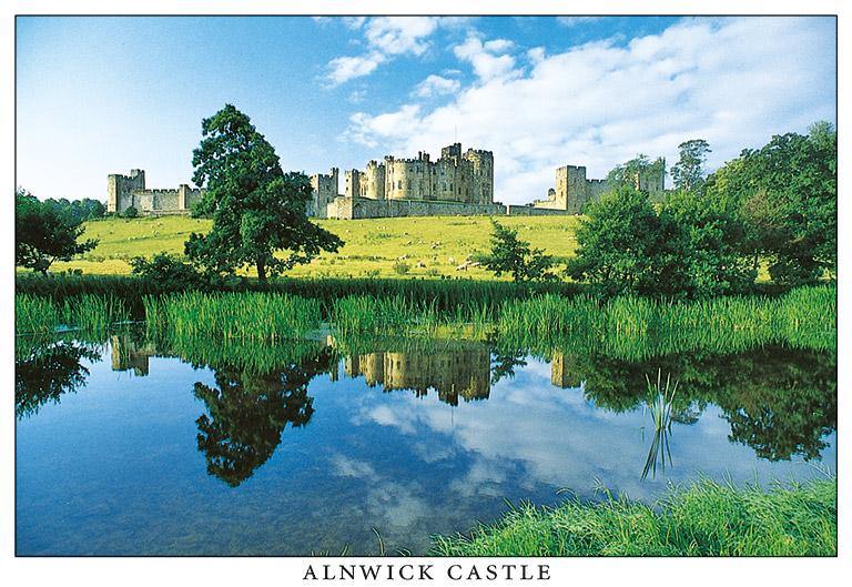 Alnwick Castle from River Aln Postcard | Cardtoons Publications