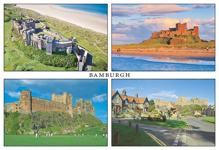 Bamburgh Postcard | Cardtoons Publications