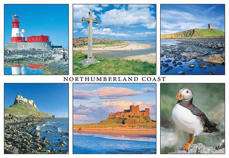 Northumberland Coast postcard | Cardtoons Publications