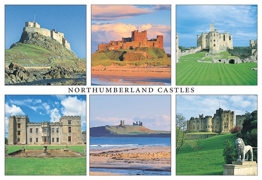 Northumberland Castles postcard | Cardtoons Publications