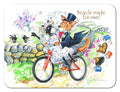 Country Comicals "Bicycle Made For Ewe" Tablemat