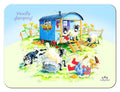 Country Comicals "Woolly Glamping" Tablemat