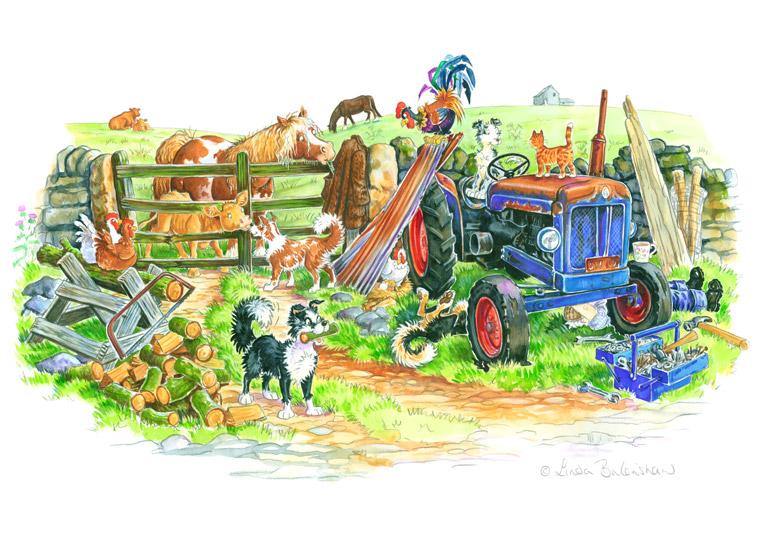 "Under Repair" Serving Tray | Cardtoons Publications